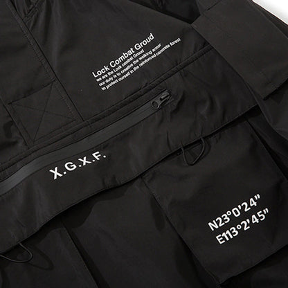 XGXF Tactical Cargo Windbreaker